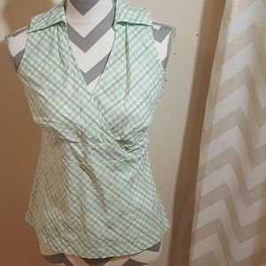 4/$25💎LOFT collar tank💎